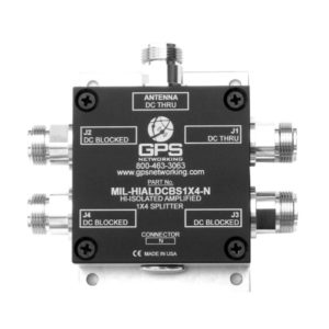 MIL-HIALDCBS1X4 Military Grade GPS Splitter