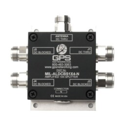 MIL-LDCBS1x4 Military Grade GPS Splitter