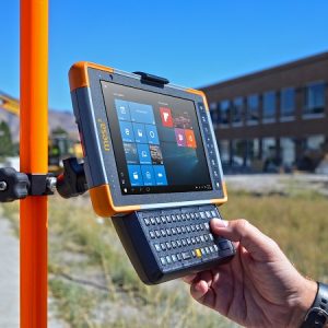 Juniper Systems Mesa 3 with Keyboard on Pole