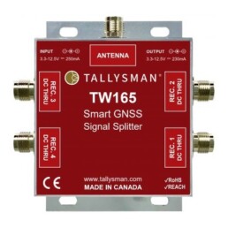 Tallysman TW165 1-to-4 Port Smart Power GNSS Signal Splitter