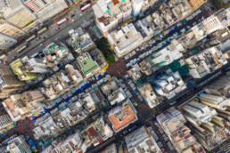 Sham Shui po, Hong Kong 19 March 2019: Hong Kong cityscape